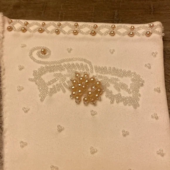 Vintage Beaded Long Dress Gloves - Picture 6 of 8